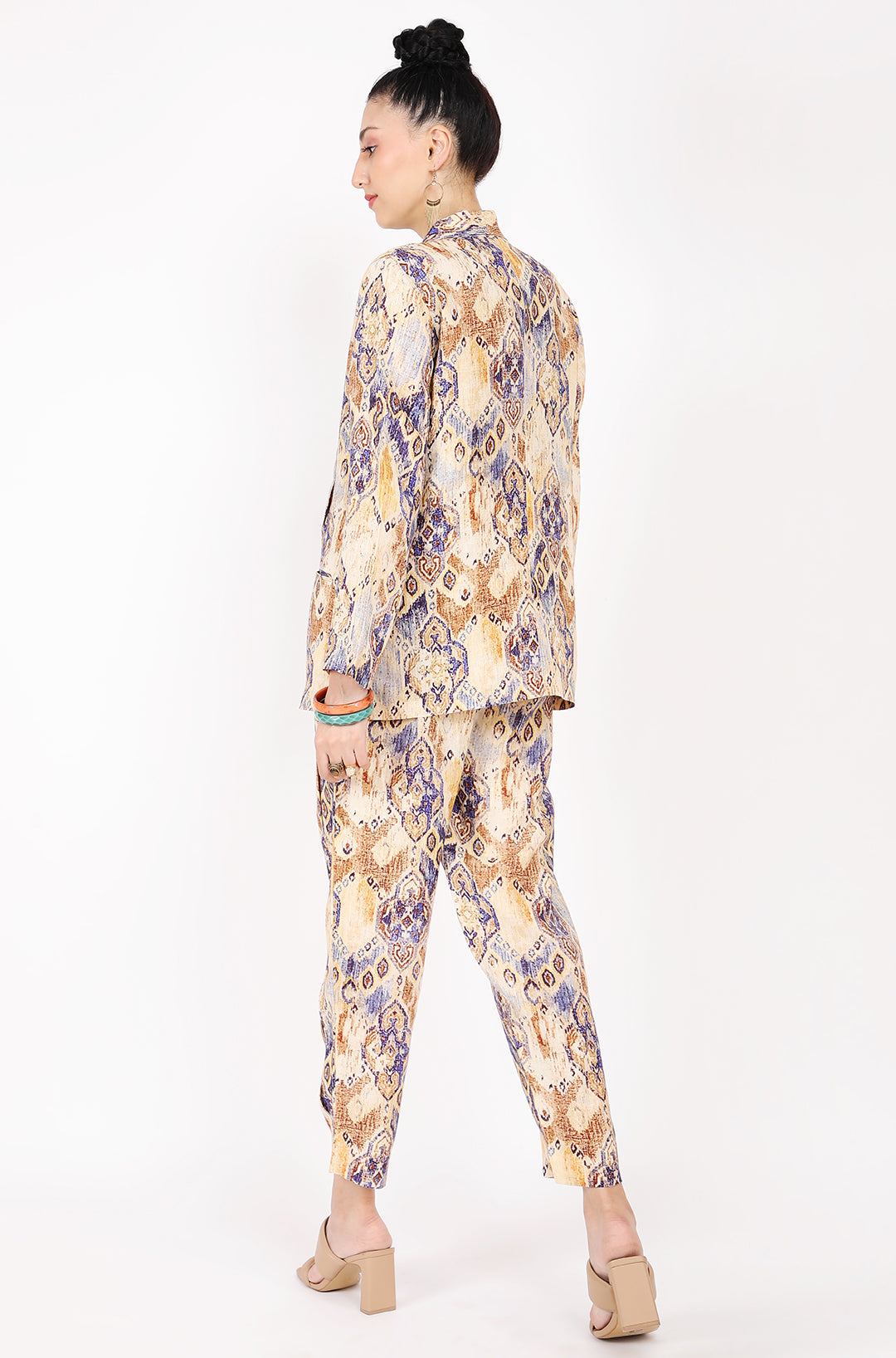 Ajrakh Printed Lounge Blazer