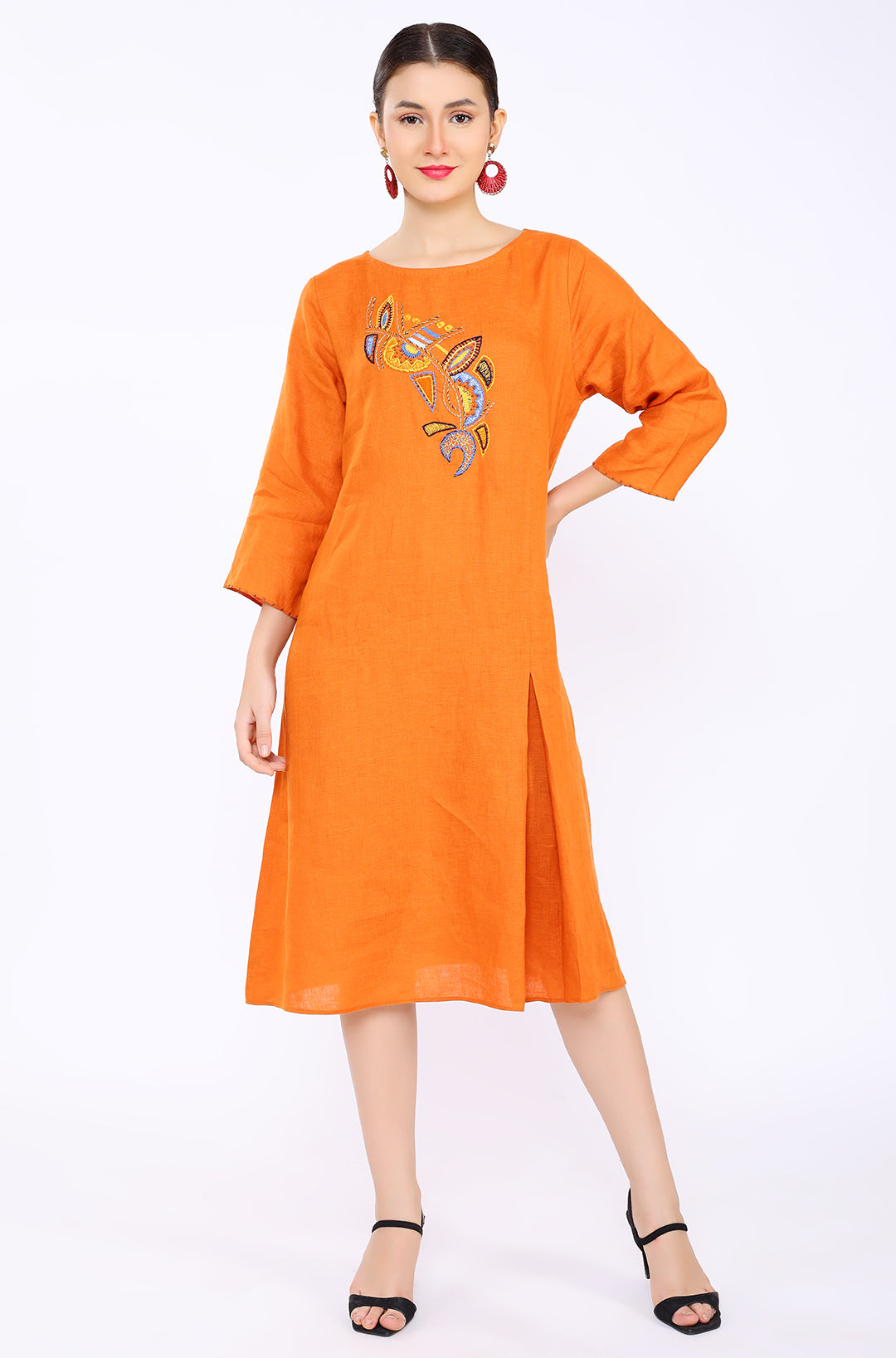 Orange Lounge Tunic