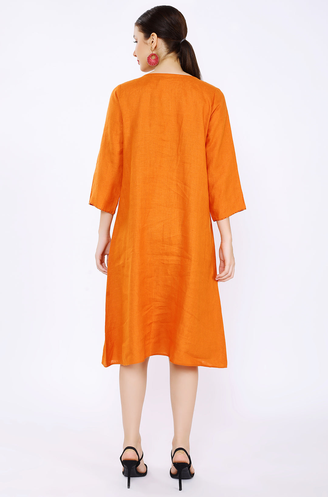 Orange Lounge Tunic