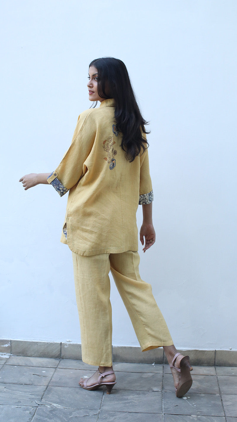 Ochre Drawstring Lounge Pants