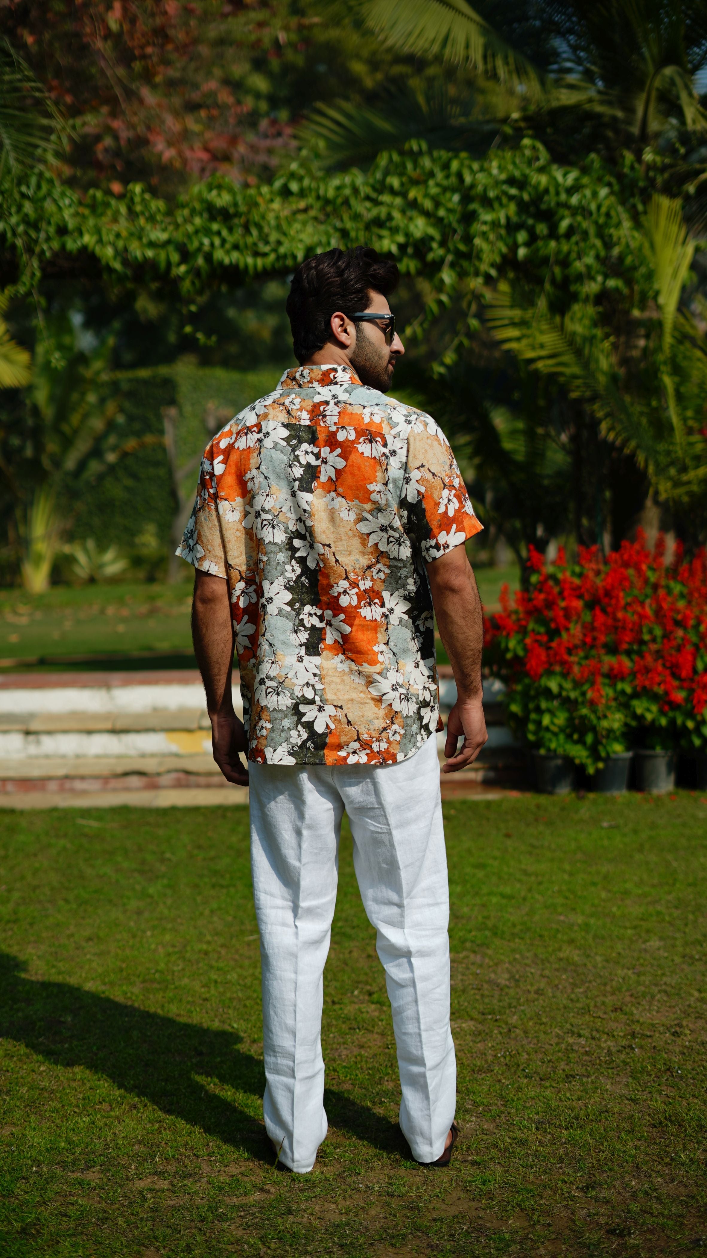 GOA PRINT SHIRT – Linen Bloom store