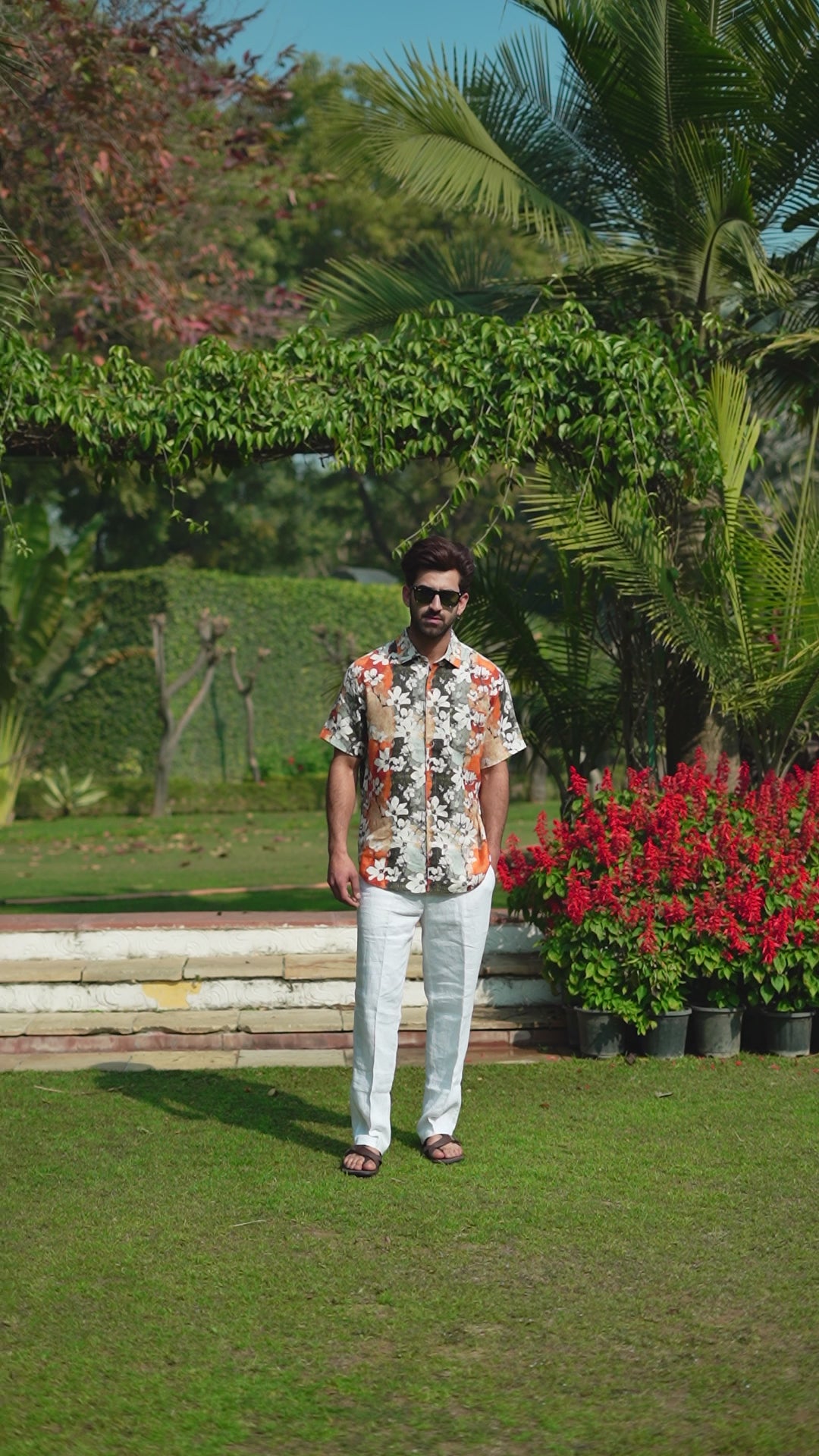 GOA PRINT SHIRT – Linen Bloom store